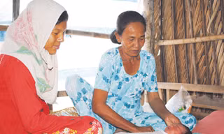 Sản phụ Lụa đã hồi phục sức khỏe sau ca đẻ rớt