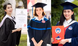 Các hoa hậu, á hậu Việt học giỏi khiến fans ngưỡng mộ 