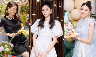 Giấu bụng bầu khéo léo như Á hậu Thanh Tú, mang thai ở những tháng cuối vẫn không ai hay