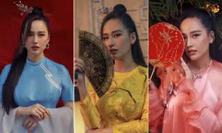 Mai Phương Thuý mặc áo dài xuyên thấu, đẹp tựa 'thần tiên tỷ tỷ' 