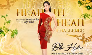 Hoa hậu Đỗ Thị Hà tiếp tục vào vòng 2 phần thi Head to Head Challenge