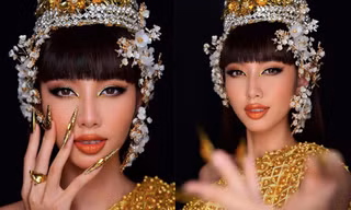Nguyễn Thúc Thuỳ Tiên 'bắn' tiếng Thái, cosplay Lisa (BLACKPINK) trước thềm Miss Grand
