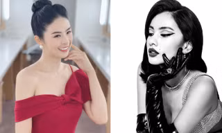 Ngọc Hân diện váy trễ nải vai trần nuột nà, Cẩm Đan nóng bỏng khi hoá quý cô cổ điển