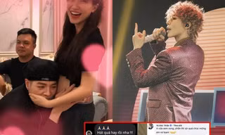 Erik được Sơn Tùng M-TP khen ngợi, Hòa Minzy lần đầu tiên hé lộ clip mang thai bé Bo