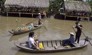 Tái hiện chợ nổi trên sông
