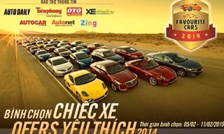 Lộ diện những xe ôtô được yêu thích tại Việt Nam