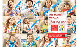 Thi ảnh tự sướng, học thắt dây an toàn