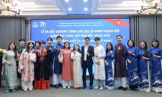 Ra mắt chuyên ngành cử nhân Tiếng Việt hoàn toàn mới lạ