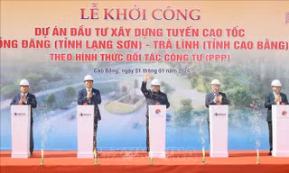 Thủ tướng dự khởi công Dự án cao tốc hơn 14.000 tỷ Đồng Đăng - Trà Lĩnh