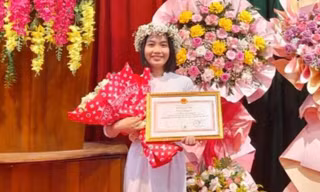 Nữ thủ khoa đầu vào vươn lên từ nghịch cảnh