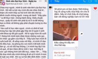 Thầy giáo trường đại học bị tố gửi video đồi trụy ép 'gạ tình, đổi điểm' nữ sinh 