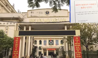 Một góc khuôn viên Học viện Múa Việt Nam