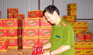 Nước giếng + phẩm màu = nước tăng lực