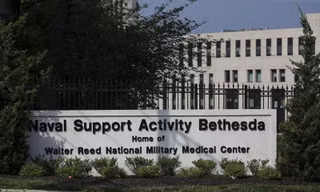 Căn cứ hỗ trợ hải quân NSA Bethesda ở bang Maryland, Mỹ. Ảnh: Almayadeen.net