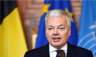 Ngoại trưởng Bỉ Didier Reynders. Ảnh: Reuters