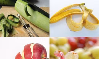 Vỏ trái cây thường bị vứt đi, nhưng những quả này ăn vỏ tốt gấp nhiều lần so với ăn ruột