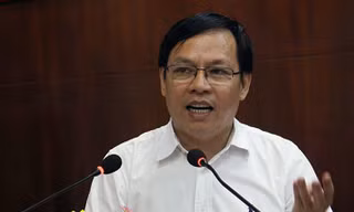 Ông Diệp Dũng, Chủ tịch Hội đồng Quản trị Saigon Co.op. Ảnh: Pháp luật TP HCM.