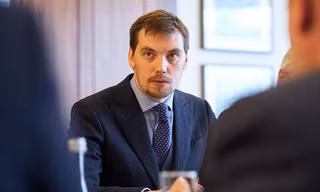 Tân Thủ tướng Ukraine Oleksiy Goncharuk. Ảnh: TASS