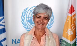 Bà Barbara Manzi - điều phối viên thường trú của Liên Hợp Quốc tại Burkina Faso. Ảnh: UN/Burkina Faso.