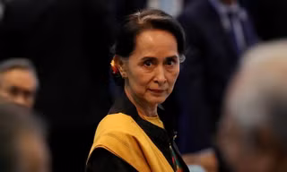 Đảng Liên minh Quốc gia vì Dân chủ (NLD) của bà Aung San Suu Kyi đã giành chiến thắng trong cuộc bầu cử tại Myanmar vào tháng 11/2020. Ảnh: Reuters.