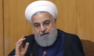 Tổng thống Iran Hassan Rouhani. Ảnh: AP
