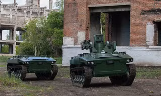 THẾ GIỚI 24H: Nga mang robot chiến đấu tới Ukraine