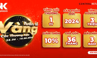 Tuần Lễ Vàng 2024: Nguyễn Kim giảm giá sâu, tặng quà 1 tỷ tri ân khách hàng