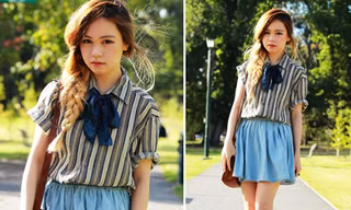 Cá tính dịu dàng trong nắng thu