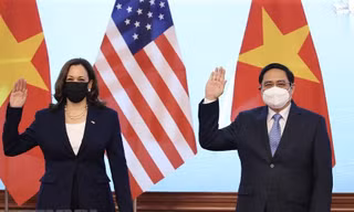 Thủ tướng tiếp Phó Tổng thống Mỹ Kamala Harris