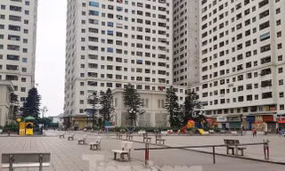 Chung cư HH Linh Đàm, phường Hoàng Liệt (quận Hoàng Mai, Hà Nội), nơi xảy ra vụ việc.