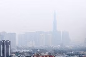 Không khí ô nhiễm, mù bao trùm TP.HCM nhiều ngày