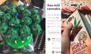 Cần sa 'đội lốt' kẹo mút, tràn lan trên thị trường