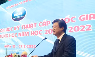 71 đơn vị tham gia Cuộc thi Nghiên cứu khoa học kỹ thuật cấp quốc gia