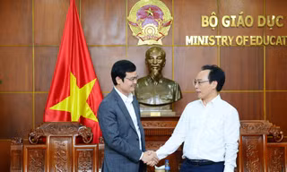 Ban Bí thư T.Ư Đoàn chúc mừng Bộ GD - ĐT nhân dịp 20/11