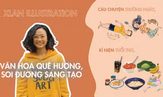 Văn hoá quê hương soi đường sáng tạo cho nữ 'họa sĩ miền ký ức' 