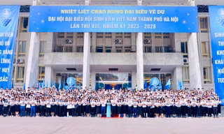 Khai mạc Đại hội Đại biểu Hội Sinh viên TP. Hà Nội