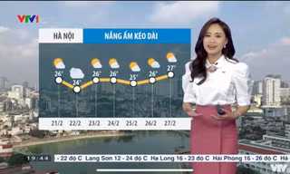 Nữ BTV, MC thời tiết cổ vũ bạn trẻ đi bầu cử Quốc hội và HĐND