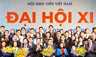 Anh Nguyễn Minh Triết tái đắc cử Chủ tịch T.Ư Hội Sinh viên Việt Nam khoá XI