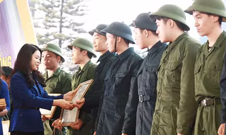 Giao lưu tân binh Thủ đô Hà Nội lên đường nhập ngũ năm 2023