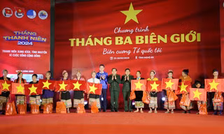 Nhiều công trình, phần việc ý nghĩa được triển khai trong chương trình 'Tháng Ba biên giới' 2024
