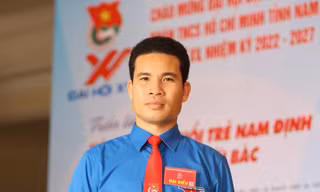 Anh Triệu Văn Thái tái đắc cử Bí thư Tỉnh Đoàn Nam Định