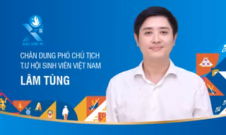 Anh Lâm Tùng trở thành tân Phó Chủ tịch T.Ư Hội Sinh viên Việt Nam
