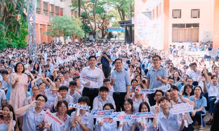 Sôi nổi chương trình tư vấn tâm lý - 'Tiếp sức mùa thi' 2024