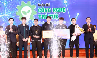 Tìm ra quán quân cuộc thi 'Công nghệ trí tuệ Student Chie-tech'