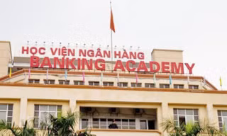 Học viện Ngân hàng sử dụng 5 phương thức tuyển sinh