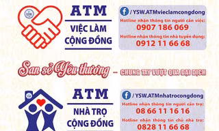 ATM việc làm và phòng trọ cộng đồng chia sẻ khó khăn với người lao động