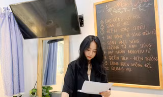 Cô giáo Trần Thị Minh Thu.