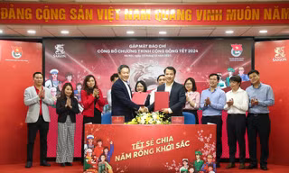 Hơn 10.000 phần quà trong chuỗi chương trình cộng đồng 'Tết sẻ chia, năm Rồng khởi sắc'