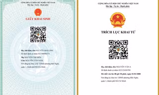 Bộ Tư pháp thí điểm cấp giấy khai sinh điện tử