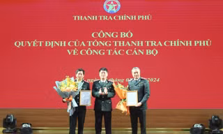 Bổ nhiệm tân Cục trưởng, Chánh Văn phòng Thanh tra Chính phủ 